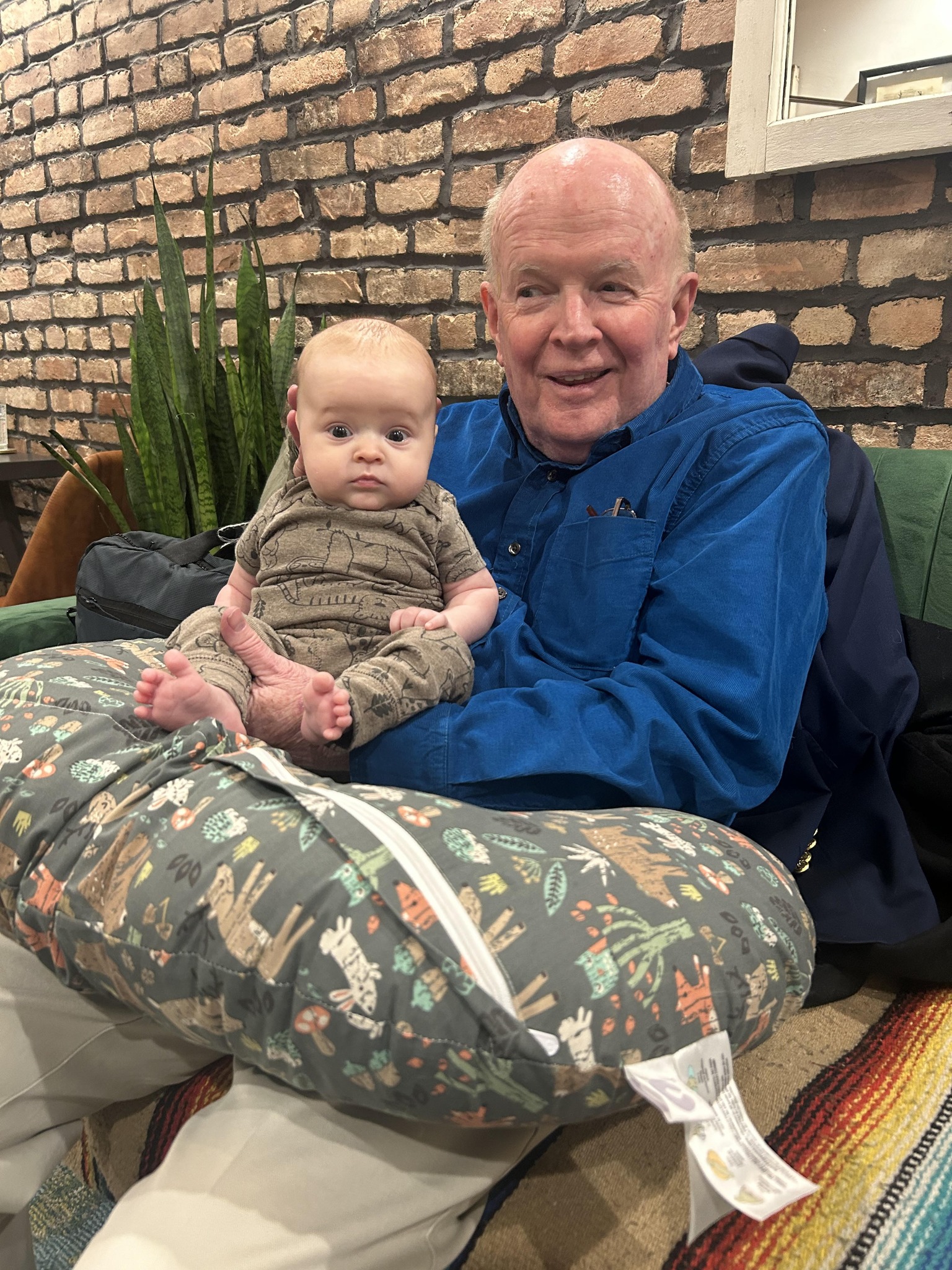 Rick with his grandson Ollie